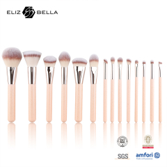 Kinlly Luxury Rose Gold Makeup Brush Set – Elegant Design with Ultra-Soft Fibers,Professional Quality Cosmetic Brush Set