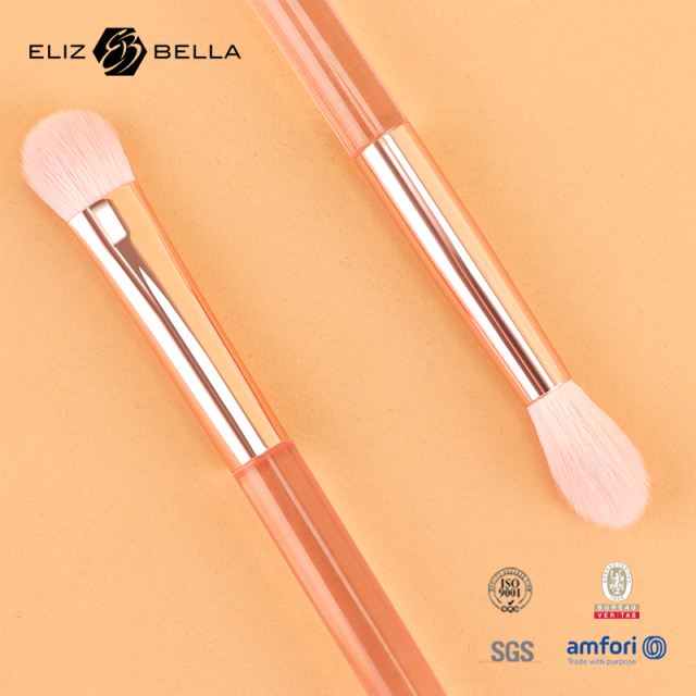 On-the-Go Makeup Brush Kit –5pcs Mini Size Lightweight & Space-Saving for Frequent Travelers