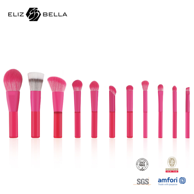 Brand Eliz & Bella All-in-One Makeup Brush Set – 16PCS Premium Tools for Face, Eyes & Lips