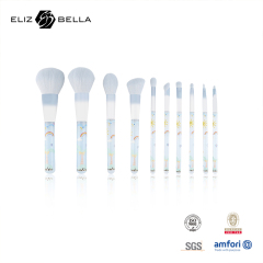 Premium Taklon Fiber Makeup Brush Kit – Handcrafted for Professional Results