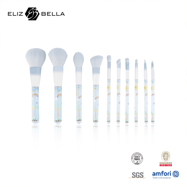 Premium Taklon Fiber Makeup Brush Kit – Handcrafted for Professional Results