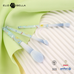 Premium Taklon Fiber Makeup Brush Kit – Handcrafted for Professional Results