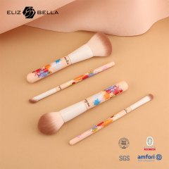 Calee Essential Makeup Brush Collection – 6 PCS Multi-Functional Tools for All Makeup Types
