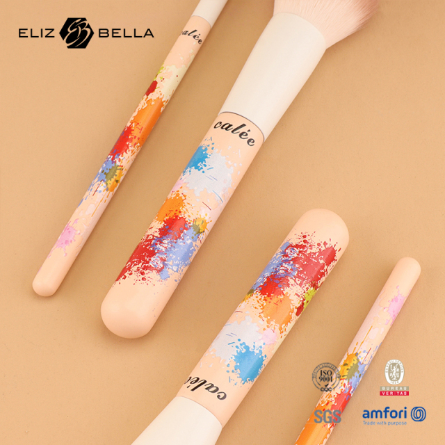 Calee Essential Makeup Brush Collection – 6 PCS Multi-Functional Tools for All Makeup Types