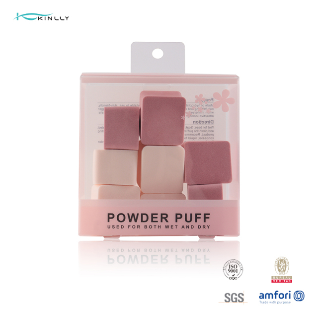 Custom Beauty Sponge – Branded,Ready for Your Line，Full Packaging & Logo Customization