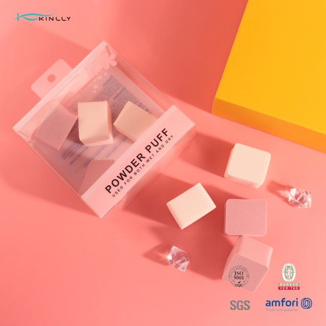 Custom Beauty Sponge – Branded,Ready for Your Line，Full Packaging & Logo Customization