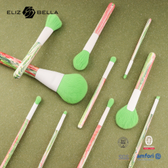 High-End Look Water Print Brush – Nylon Bristles, Aluminum Ferrule, Wood Handle | OEM/ODM for Global Brands