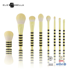 Essential Face Brush Kit – Foundation + Nose/Concealer Brush | Vegan Bristles | Aluminum Ferrule | Custom Branding