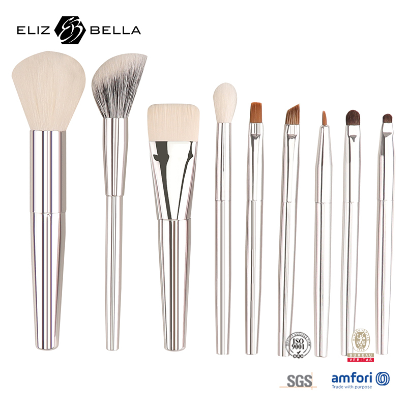 Private Label Makeup Brush – Synthetic Hair, Aluminum Ferrule, Metal Handle,Wood or Plastic Handle  Are Options – MOQ 3K