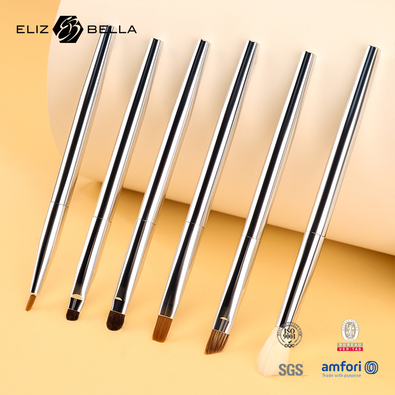 Private Label Makeup Brush – Synthetic Hair, Aluminum Ferrule, Metal Handle,Wood or Plastic Handle  Are Options – MOQ 3K