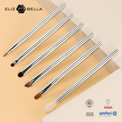 Private Label Makeup Brush – Synthetic Hair, Aluminum Ferrule, Metal Handle,Wood or Plastic Handle  Are Options – MOQ 3K