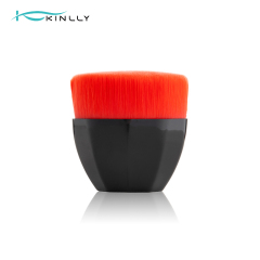 KINLLY Luxury Petal Makeup Brush – Soft Synthetic Bristles with Rose Gold Metal Base | Elegant & High-Performance Blending Tool