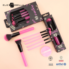 Luxury Paper Boxes Design ,Synthetic Brush, Aluminum Ferrule, Plastic Handle – Full Customization