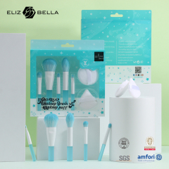 High-Visibility Packaging: Synthetic Brushes in Transparent PVC Box with Plastic Handle – Open to OEM/ODM