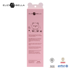 2PCS  High-Impact Branding Mini Kit: Synthetic Hair Brushes with Full Custom Paper Box & Handle Material Choice