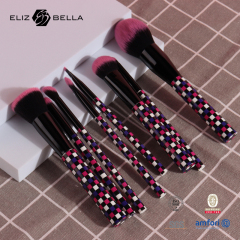 Premium Synthetic Bristles Brushes ,Aluminium Ferrule And Plastic Handles,Custom Finish