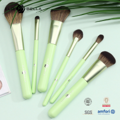 Professional-Grade Synthetic Fiber Brush – Durable Aluminum Ferrule & Wooden Handle – OEM Ready