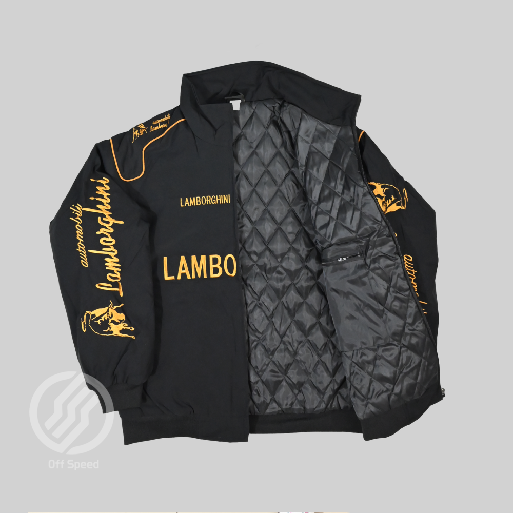 Lamborghini Embroidered Vintage Racing Jacket