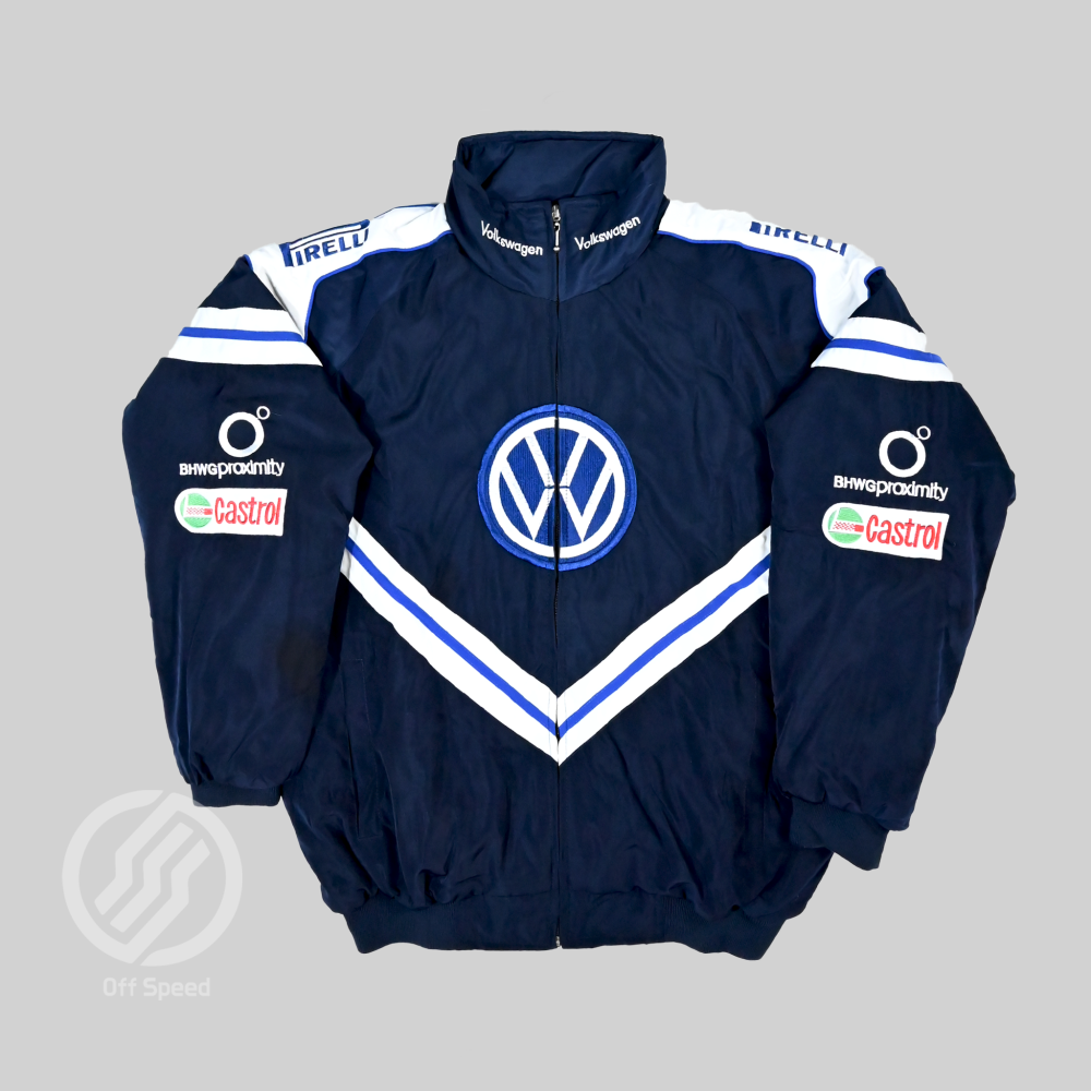 F1 Volkswagen Embroidered Vintage Racing Jacket