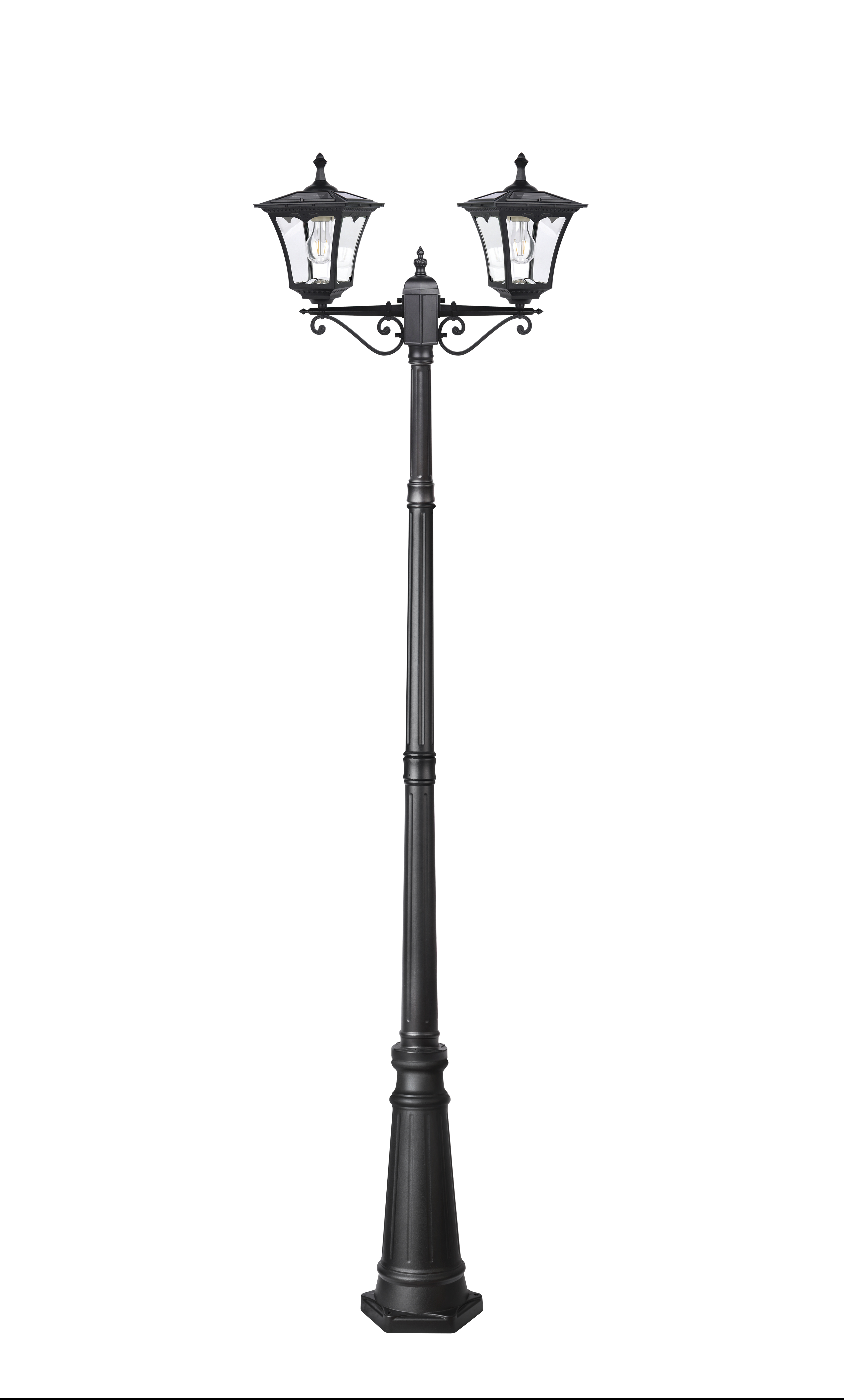Solar Lamp Post dual heads