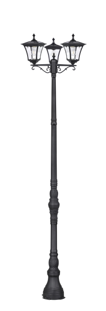 Solar Lamp Post triple heads