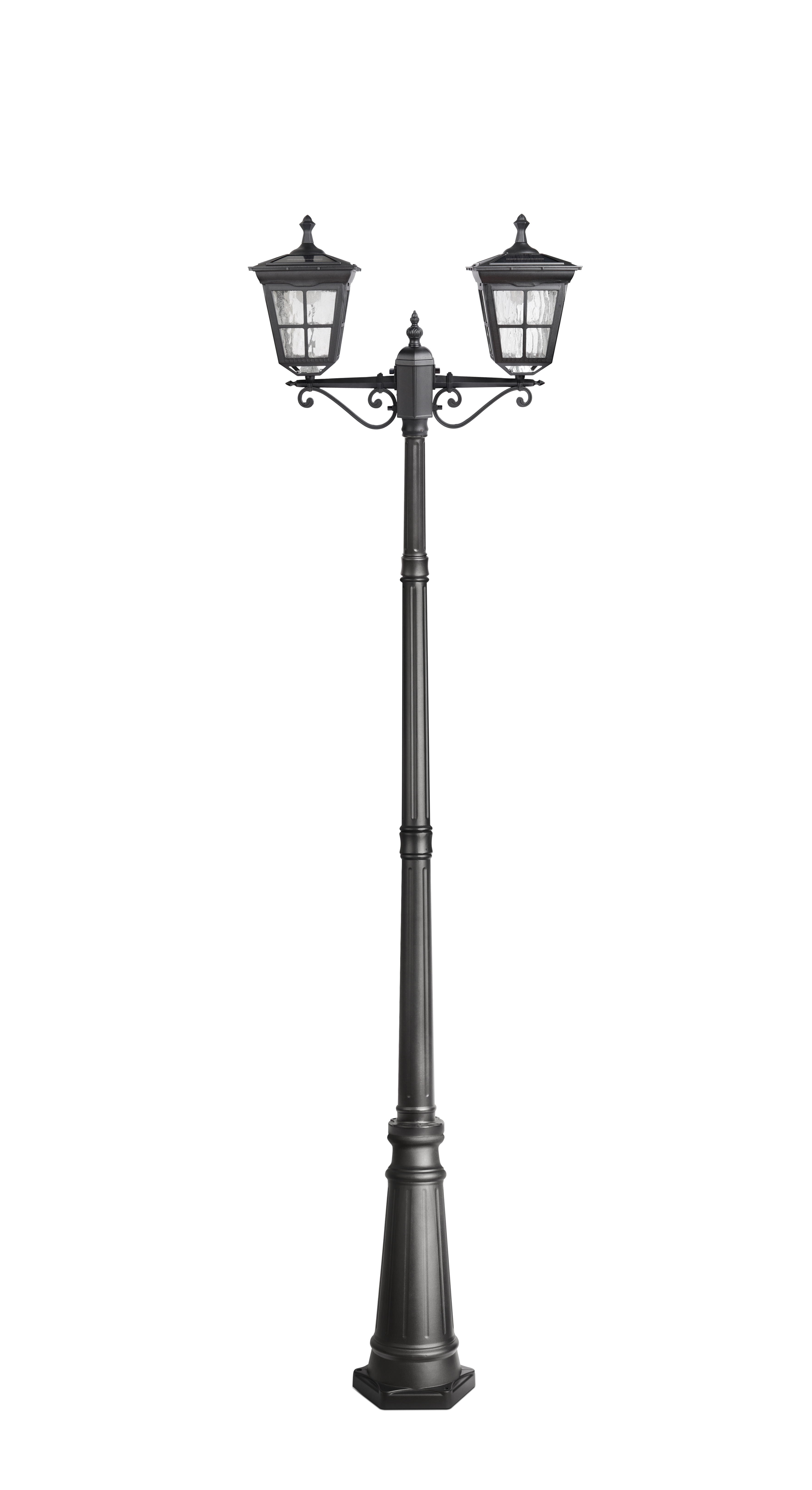 Solar Lamp Post dual heads