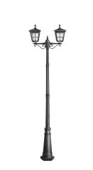 Solar Lamp Post dual heads