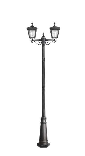 Solar Lamp Post dual heads