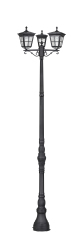 Solar Lamp Post triple heads