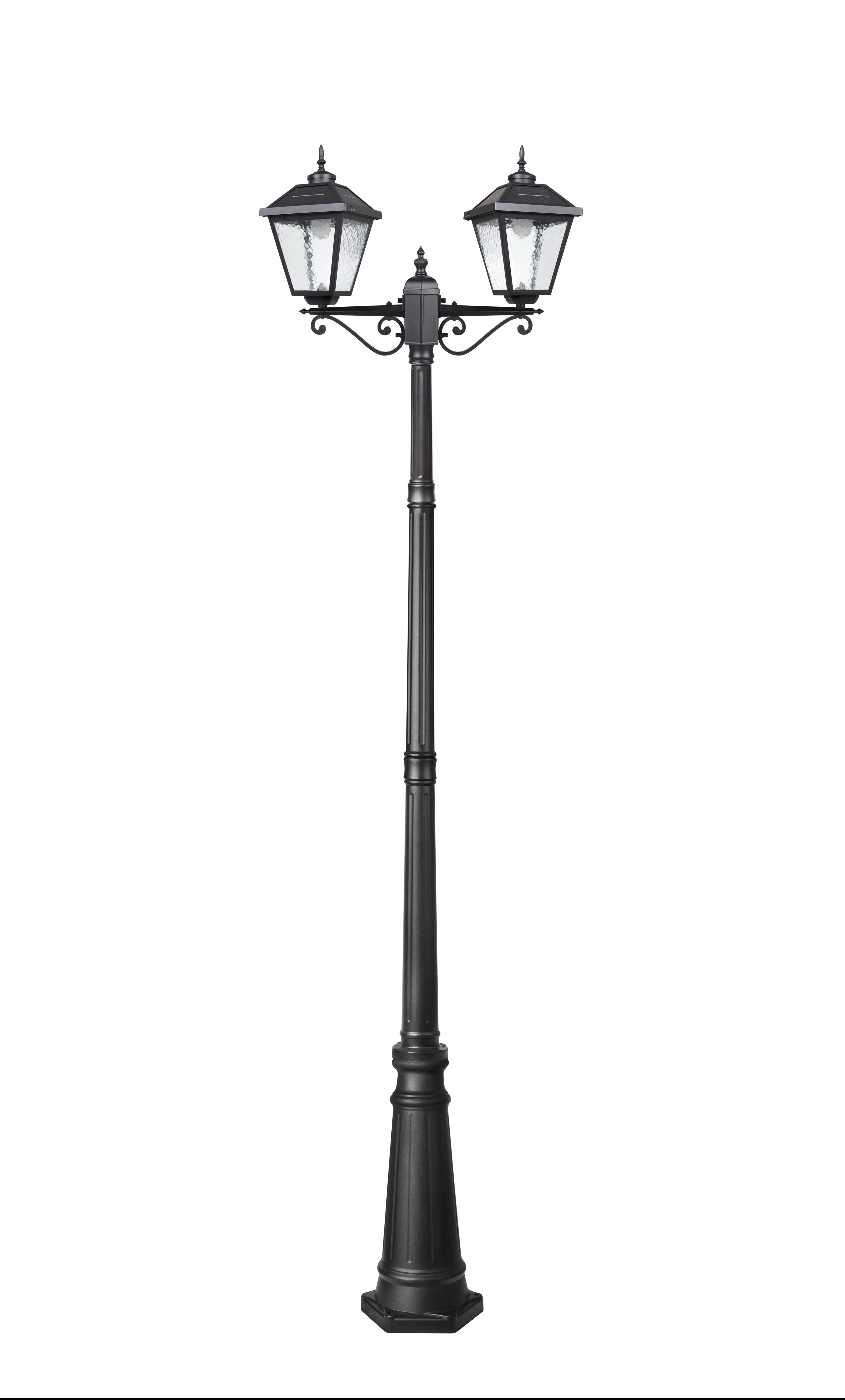 Solar Lamp Post dual heads