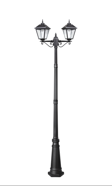 Solar Lamp Post dual heads
