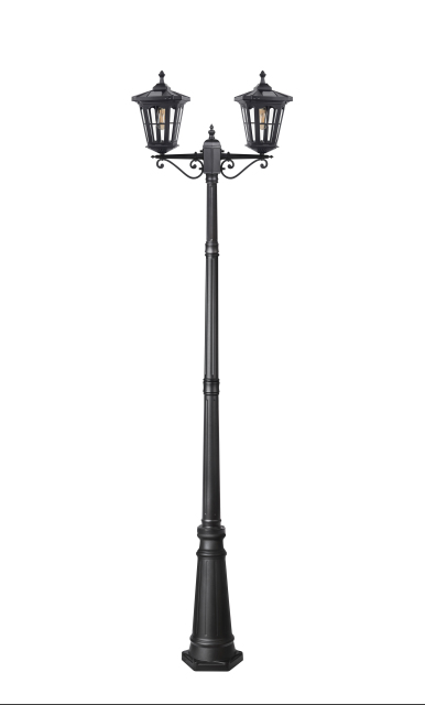 Solar Lamp Post dual heads