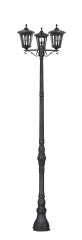 Solar Lamp Post triple heads