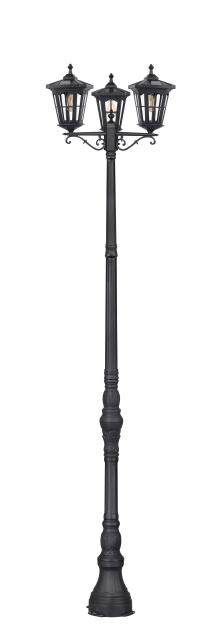 Solar Lamp Post triple heads