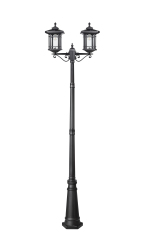 Solar Lamp Post dual heads