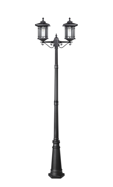 Solar Lamp Post dual heads