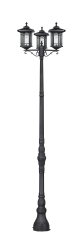 Solar Lamp Post triple heads