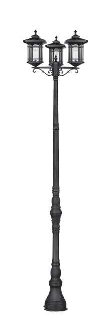 Solar Lamp Post triple heads