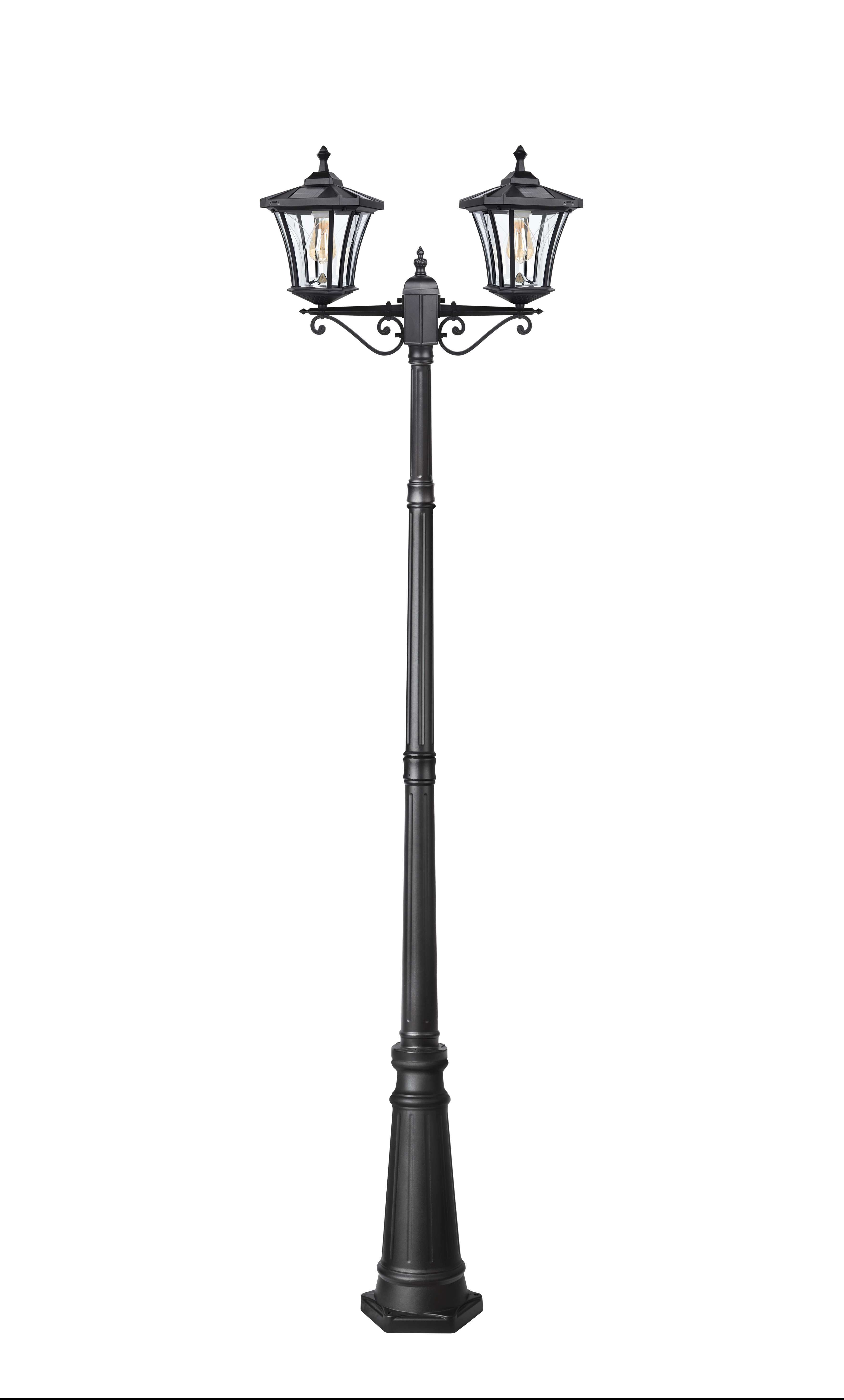 Solar Lamp Post dual heads