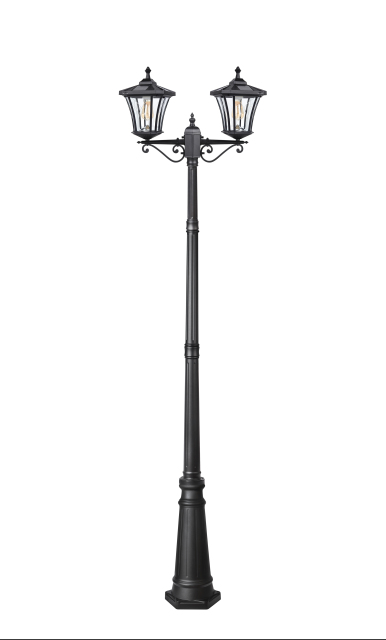 Solar Lamp Post dual heads