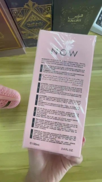 NOW Pink 100ML Cross-border Foreign Trade Perfume Middle East Arabia Dubai TK SHEIN Hot Selling