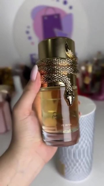 Cross-border hit Musamam Musaman Snake Mystery Fragrance Limited Edition Snake Statue Perfume 3D Label Dubai Arabia