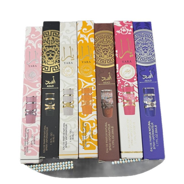 Yara small tube perfume travel perfume mini 35ml factory wholesale big brand Arabic brand