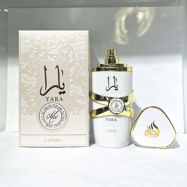 New white YARA MOI lattafa Middle Eastern Arabian perfume Dubai Vietnam cross-border e-commerce wholesale