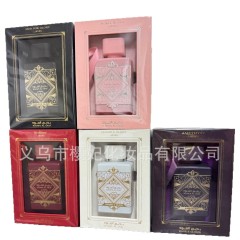 Lattafa Bade'e Al Oud Noble Blush Middle Eastern Arabian Perfume Long-lasting