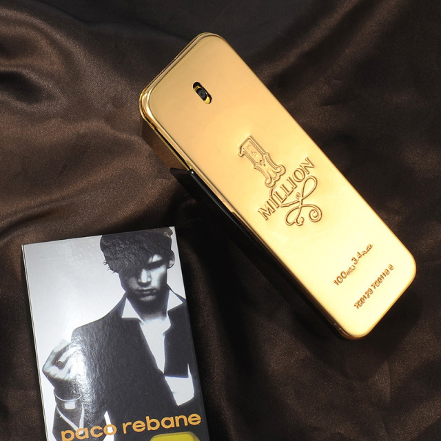 Cross-border brand Gold Millionaire Prive men's perfume 100ml temptation woody leather fragrance perfume