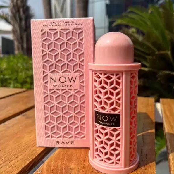 NOW Pink 100ML Cross-border Foreign Trade Perfume Middle East Arabia Dubai TK SHEIN Hot Selling