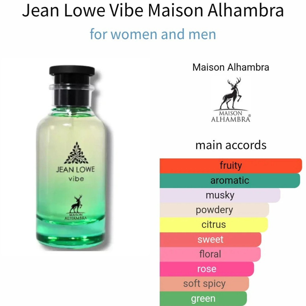 Cross-border new JEAN LOWE 100ml neutral Middle East Dubai perfume men and women fragrance long-lasting fragrance shein