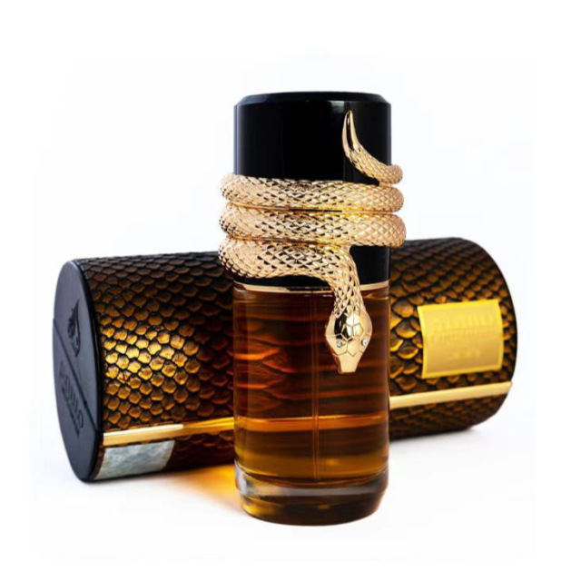 Cross-border hit Musamam Musaman Snake Mystery Fragrance Limited Edition Snake Statue Perfume 3D Label Dubai Arabia