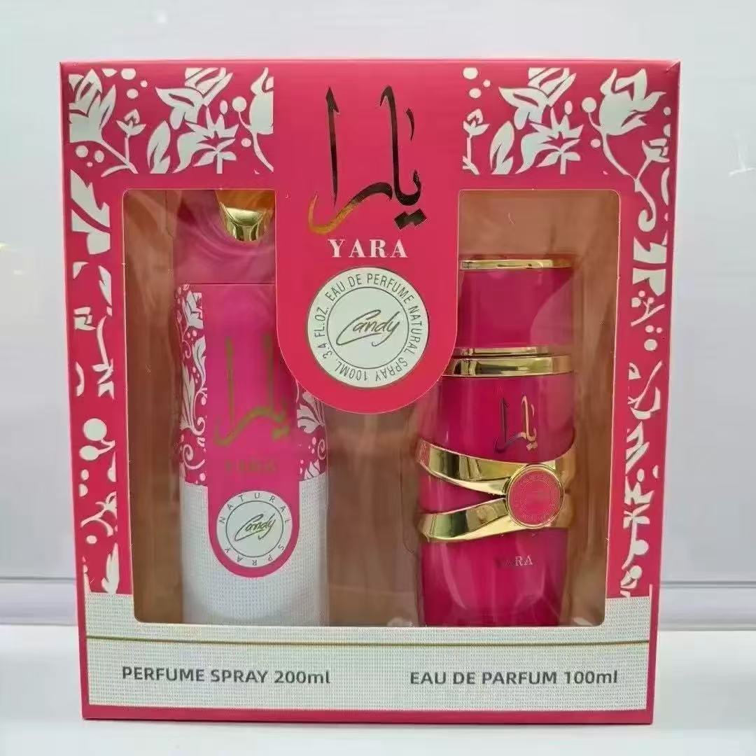 Lattafa Yara Spray Set for Women - New Cross-Border Products - Middle East Dubai Arabian Perfume